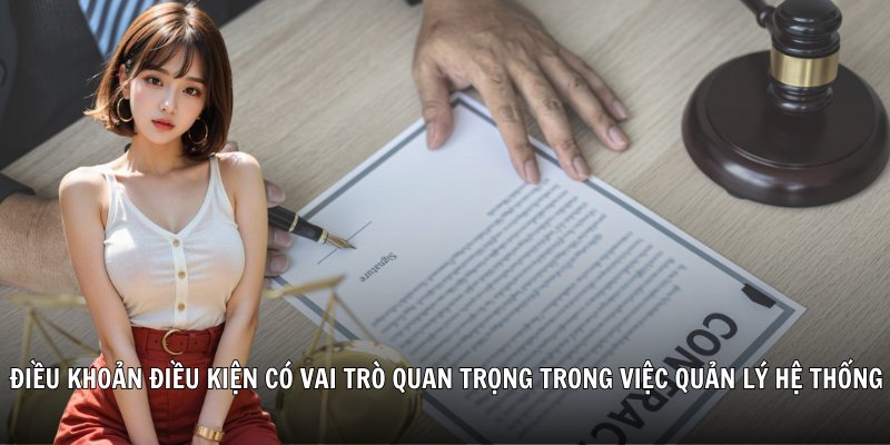 Điều khoản điều kiện có vai trò quan trọng trong việc quản lý hệ thống